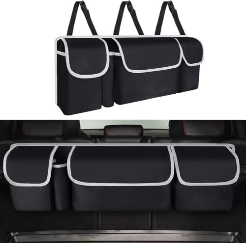 GuGuoZZ Rangement Coffre de Voiture pour Kia Optima (2011-2014) Organiseur Tissu Oxford Imperméable Rangement Multipurpose Pliable