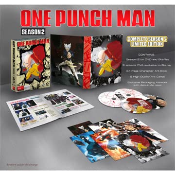One Punch Man (Season 2) - 4-Disc Box Set ( One Punch Man: Wanpanman ) (Blu-Ray & DVD Combo) [ Origen Australiano, Ningun Idioma Espanol ] (Blu-Ray)
