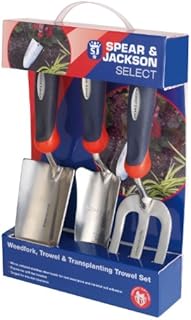 Spear & Jackson SELECT3PS Select Stainless Steel Set (3 Pieces), Multicoloured, 23.0 cm*34.0 cm*6.0 cm