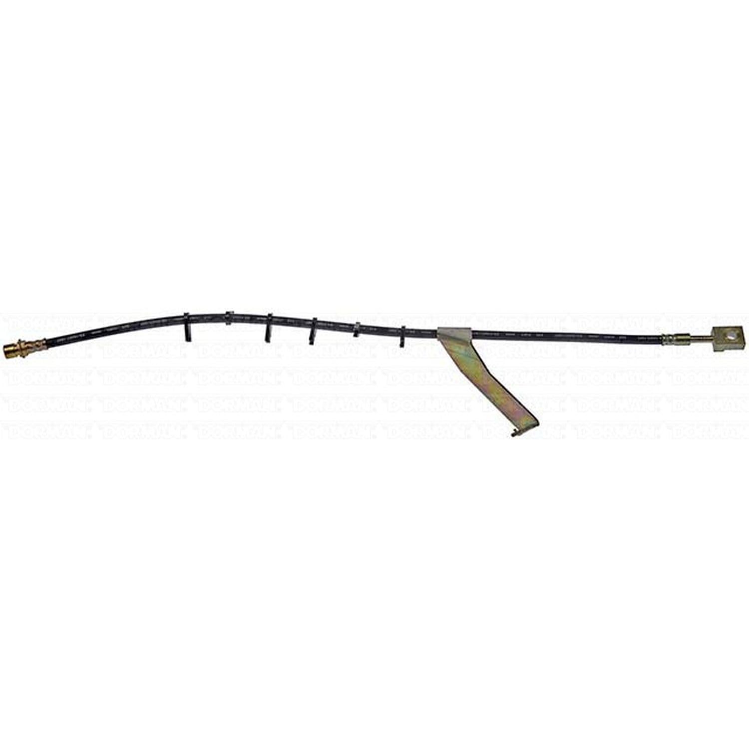 BRAKE HOSE - Brake Hydraulic Hose - Brake Line - Brake Hose - This automotive brake hydraulic hose was precision-engineered to match the fit, function and performance of the original brake hose on specific vehicles and positions to ensure safe, long-lasting durability as part of a complete brake repair. - Chevrolet 2009-04, GMC 2011-04, Isuzu 2012-04 - DORMAN 31.81" Flexible Rubber Hydraulic Brake Hose for Chevrolet - Dorman H620381 Front Driver Side Brake Hydraulic Hose Compatible with Select Chevrolet/GMC/Isuzu Models