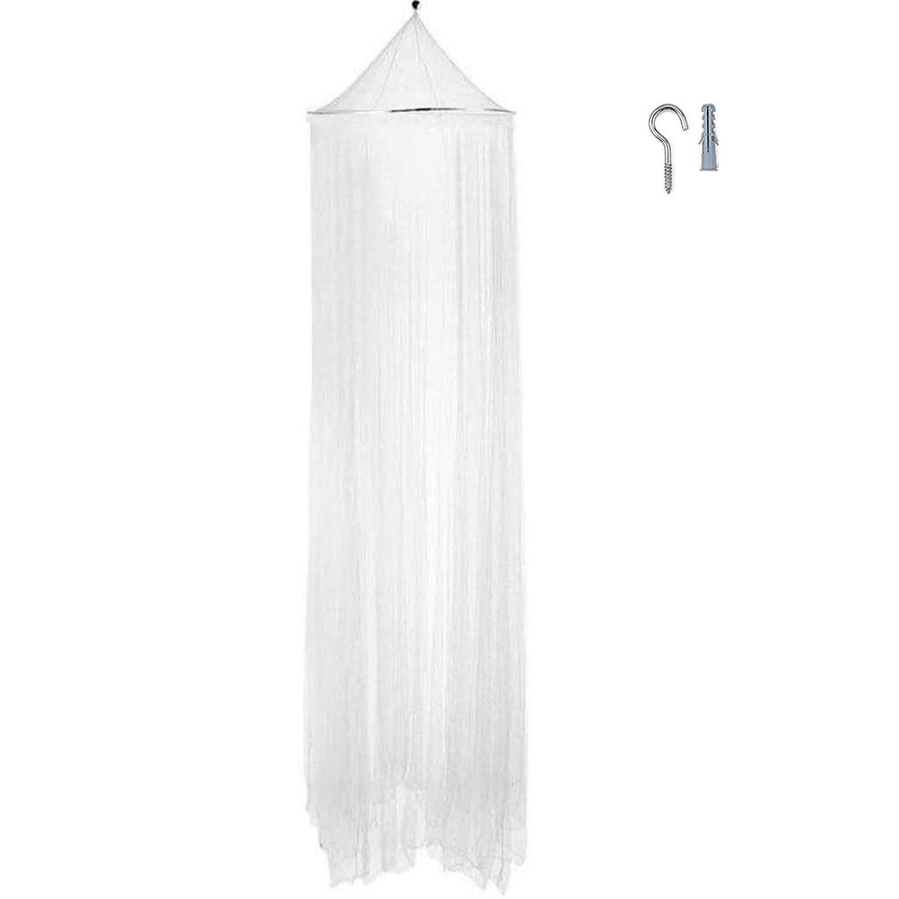 Eimilaly Bed Canopy Mosquito Net, Bed Canopy for Girls Room Decor, Insect Protection Hanging Canopy for Adults Babies - Image 2