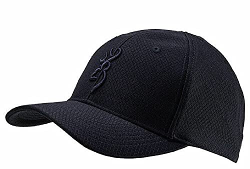 Casquette Browning Cap Prime Black 308087 noire ajustable pour adulte