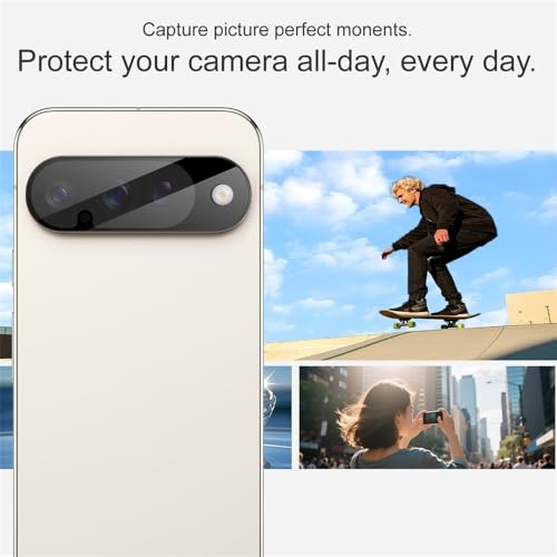 Image of 4youquality Back Camera Lens Protector Compatible with Google Pixel 10 (1 Pack) | 9H Tempered Glass Camera Guard | Military-Grade Anti Scratch Protection | Ultra Clear HD Lens Film | Bubble-Free Easy Installation | Case Friendly
