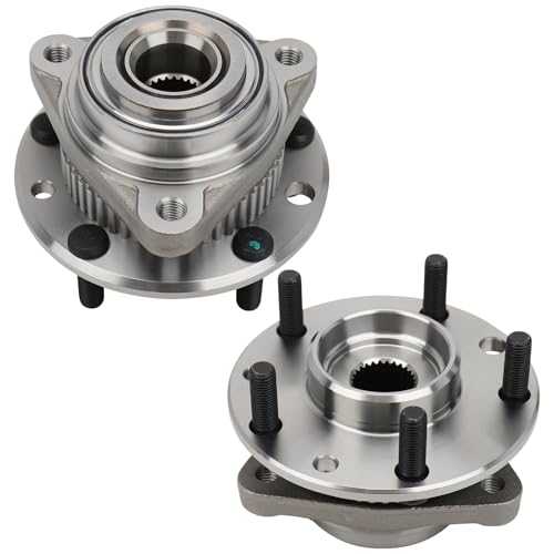(Pair) DRIVESTAR 513061 Front Left/Right Wheel Hub & Bearing Assembly for Chevrolet Blazer/S10/S10 Blazer, GMC S15/Jimmy/S15 Jimmy/Sonoma/Typhoon, Oldsmobile Bravada ABS[4WD]