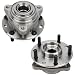 DRIVESTAR 513061x2 Pair 2 New Front Wheel Hubs & Bearings fit Bravada Jimmy S10 Blazer 4WD ABS