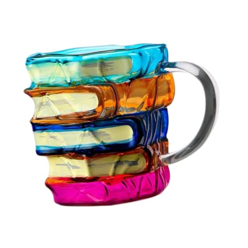 Image of Painted Book Mug Novelty Unique Coffee Mug for Writer Librarians Book Lovers | Ceramic Mug | Coffee Mug | Tea Mug