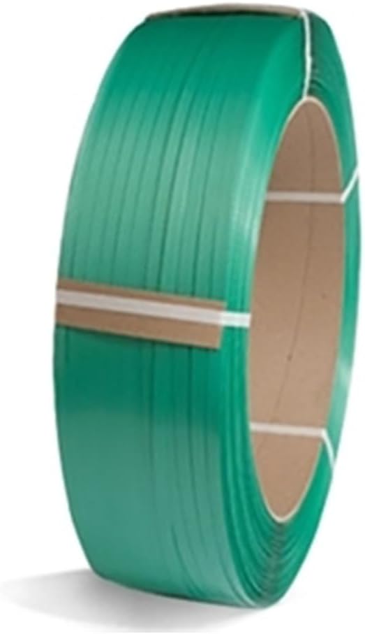 CPP (3/4 x .040 x 3000') Polyester Embossed Strapping, ASTM Approved, 16 x 6 Core, Average Break Strength: 1745 lbs, Water, UV, and Rust Resistance
