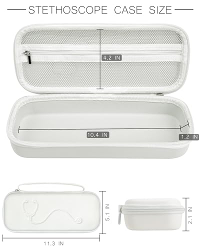 Image of Stethoscope Case for 3M Littmann Classic III & Lightweight II S.E, Beige