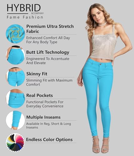 Image of Hybrid & Company Women's Stretch Denim Jeans
