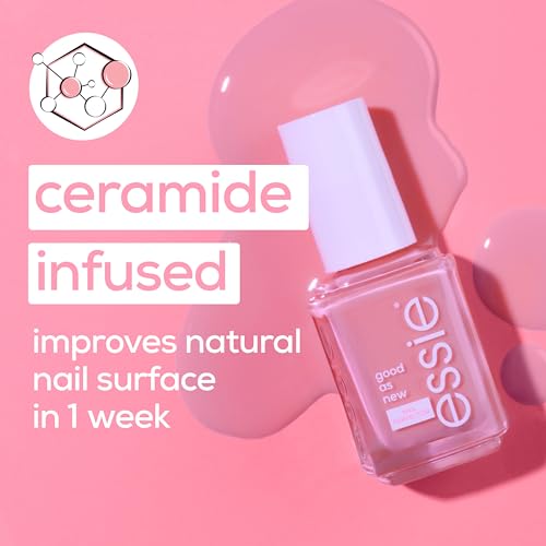 Image of essie Nail Care, Ceramide-Infused Nail Treatment, Vegan, Good As New Concealer & Perfector, 0.46 Fl Oz