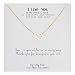 My Very Best Origami Heart Necklace (gold plated brass)