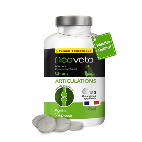 NÉOVÉTO - Comprimés Articulations Chien, 120 unités