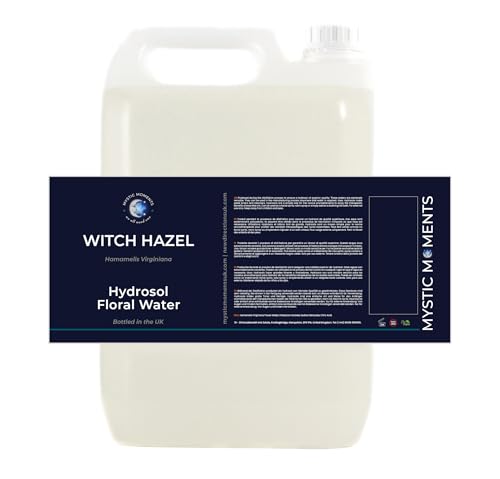 Eau florale d'hamamélis pure 5L pour visage corps et produit végétalien