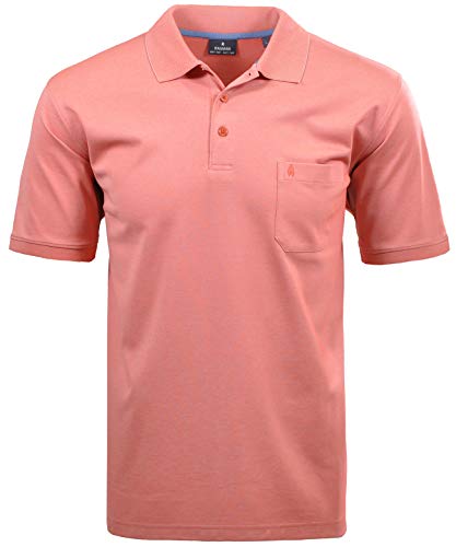 Preisvergleich Produktbild Ragman Herren Kurzarm Softknit Poloshirt 3XL Rot Orange