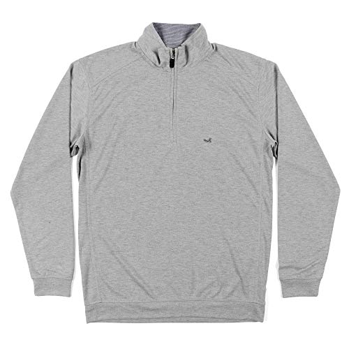 Southern Marsh Downpourdry Performance Pullover, Burnt Taupe, Small