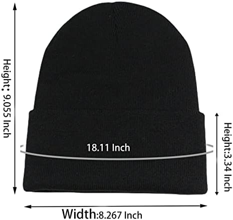 Womens Satin Lined Beanie Winter Hats Cable Knit Cuffed Beanie for Women Silk Lining Thick Chunky Warm Beanie Hat - Image 5