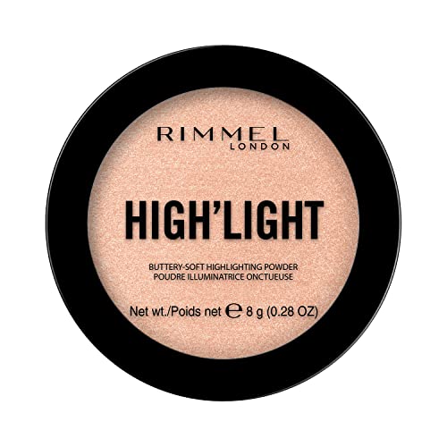 Rimmel London Polvo Brillante High'light, Iluminador, Tono 2 Candlelit - 8 g