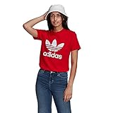 choriner straße berlin cafe T-Shirt Adidas Originals adidas GN2902 Trefoil Tee T-Shirt Womens Scarlet 42