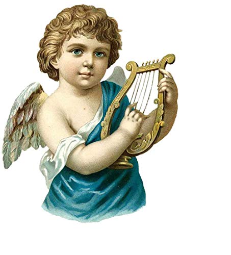 ESH7 Angel Love Flower Iron-on Patch Heat Transfer A-Level Washable Patches Thermal Transfer Stickers for Clothes T-Shirt Jacket Jeans Pants Handbag DIY