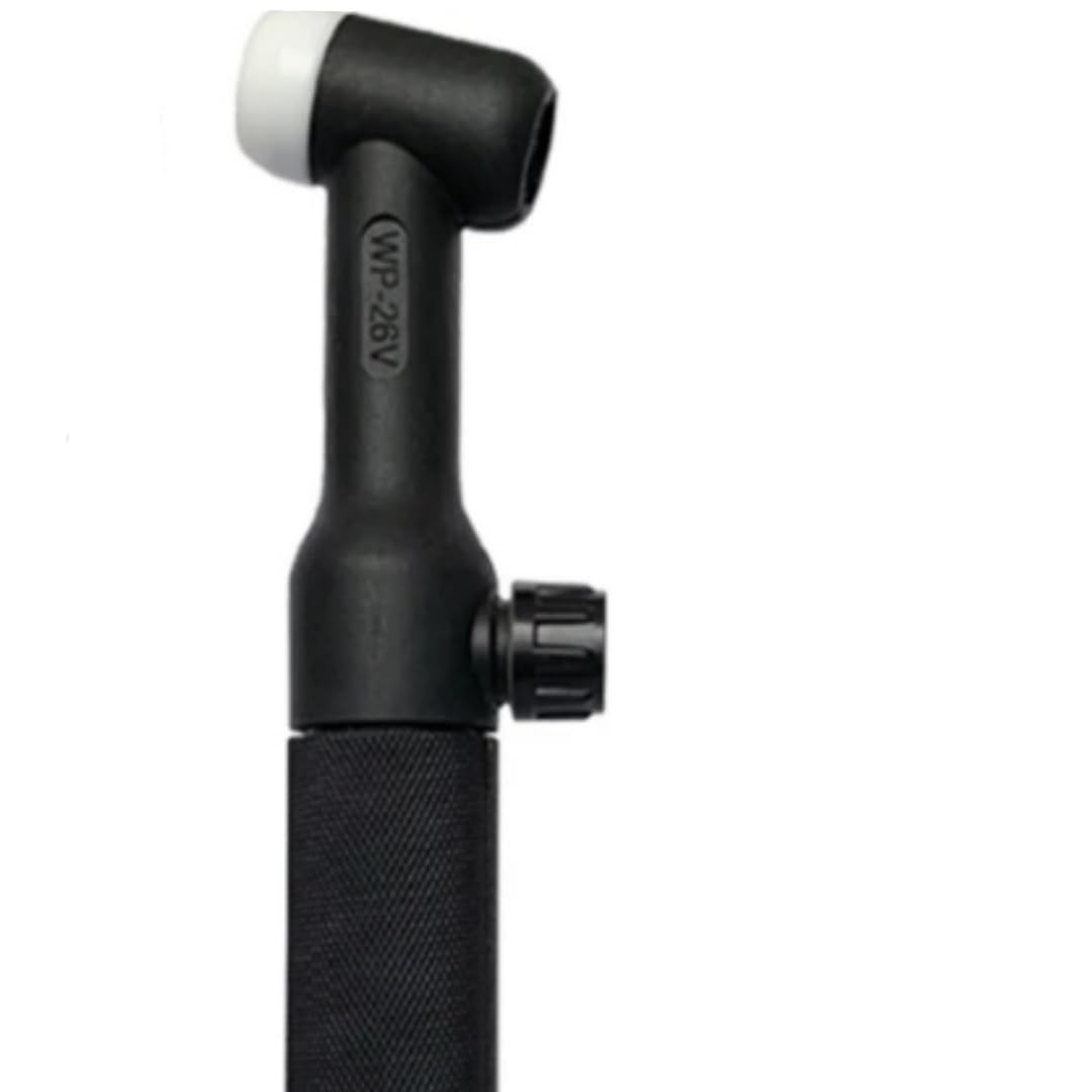 Torcia per saldatura TIG con corpo flessibile raffreddato ad aria con valvola per saldatura, parti per torcia di saldatura TIG WP-26 WP-26F WP-26V WP-26P WP-26FV SR-26FV TIG QIANGHAN (WP26)