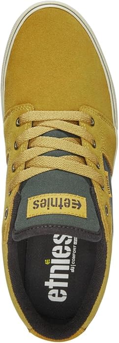 Image of Etnies Barge LS - Classic Skate Look, Slim Vulcanized Silhoutte, Hefty Armored Collar, Reinforced Vulc