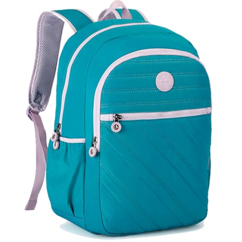 Mochila Feminina Kika Costa Chaveiro Menina Juvenil Adulta (Verde)