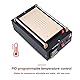 GOTOTOP 220 V 400 W Professionelle Heizungstrenner für 7 Zoll LCD-Bildschirm Smartphone Handy 26 x 16 x 11cm