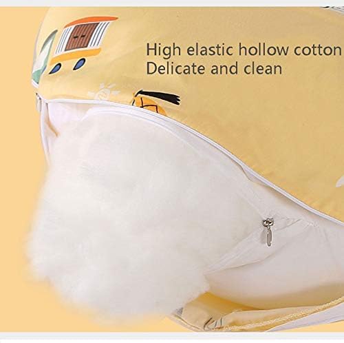 C Shaped Pregnancy Pillow for Sleeping, Multifunctional Breastfeeding Baby Maternity Pillow, 100% Cotton Removable