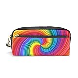 【Mehrzweck】 Neben der Aufbewahrung von Schreibwaren kann es auch als Make-up-Tasche, Reisetasche oder Brieftasche verwendet werden. Das Design der Handschlaufe ist leicht zu tragen und für verschiedene Anlässe geeignet