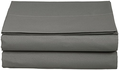 Elegant Comfort Luxury Fitted Sheet on Amazon Wrinkle-Free 1500 Thread Count Egyptian Quality 1-Piece Fitted Sheet, Queen Size, Grey