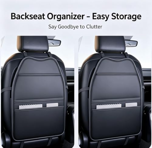 Organizador de asiento de coche Abarth 500 con protector resistente al desgaste 5