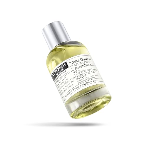 Image of Alternate Scents TONKA DUNES 100ml Long Lasting Perfume For Men & Women |Strong& long Lasting with 30% Oil Concentration|Elegant Floral Perfume for Women| Fragrance From France | Made In India|