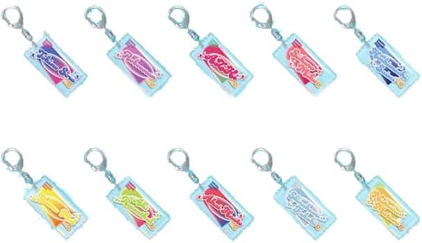 わたあめ。シェイプ キーホルダー 2021年サマーコレクション THE FESTIVAL/アクリルキーホルダー/ハマスタ（ydb4573675980213