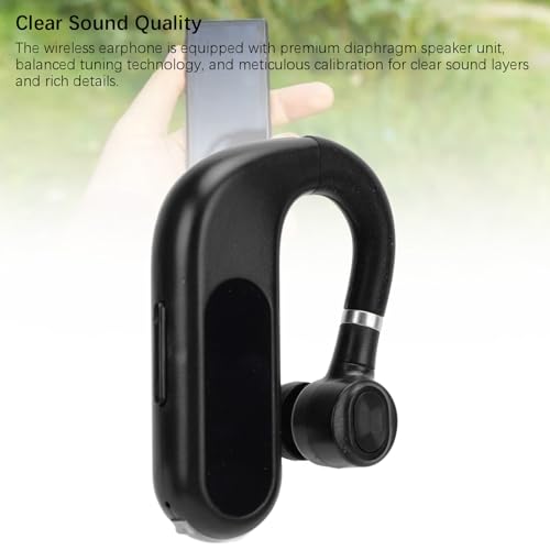 Auricular Bluetooth Inalámbrico Yunseity V13 Negro miniatura 5