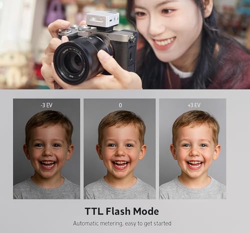 Image of Godox IT20 S IT20S Flash for Sony,GODOX iT20S IT20 S Mini Camera Flash | TTL /Manual Modes,7.4V 300mAh Battery,1.5s Recycle,with ±⅓ Increment,Hot Shoe Triggering,Includes Spreader /Color Filter (Black