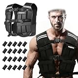 PROIRON ウェイトベスト おもり 筋トレ 加重ベスト 10kg 重量調節可能 水洗い可能 おもり ベスト 重り ベスト 重量ベスト 負荷運動 筋トレ 自重トレーニング