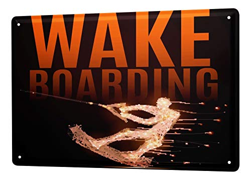 Paul Sinus Art Wakeboard 90x60cm auf Masterclass Metallic Pearl High Gloss Photo Paper