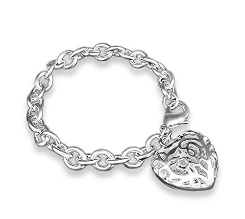 Cdet Pulsera Ideas de Moda de Forma de corazón estéreo Regalos de Joyas Perlas Personalidad Regalo joyería Pendientes Clothing Exquisite Accessories Mujer