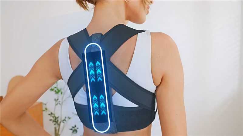 WNIEYO Posture Corrector for Women, Back Brace Posture Corrector Neck Hump, Back Support for Men and Women - Upper Back Pain Relief, Improve Posture, Correct Hunchback, Slouching, Kyphosis(L)