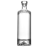 空き瓶 Amazon｜空き瓶 無鉛ガラス瓶 四角いボトル 丸瓶 保存瓶 ワインボトル