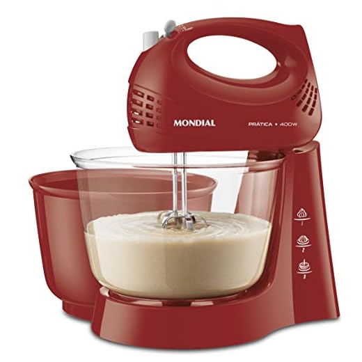 Batedeira Pratic Due, Mondial, Vermelho, 400W, 110V - B-45-R