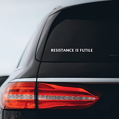 Resistance is Futile Sticker Decal Notebook Car Laptop 8