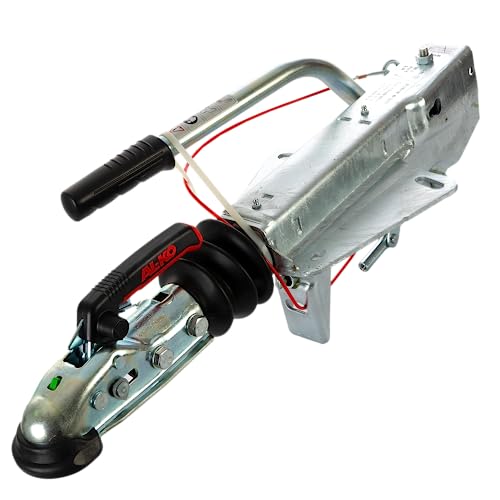 Tête d’attelage freinée AL-KO 161S – Frein à inertie 1600 kg – pour remorque MMA 950–1600 kg – Timon en V – tête AK160