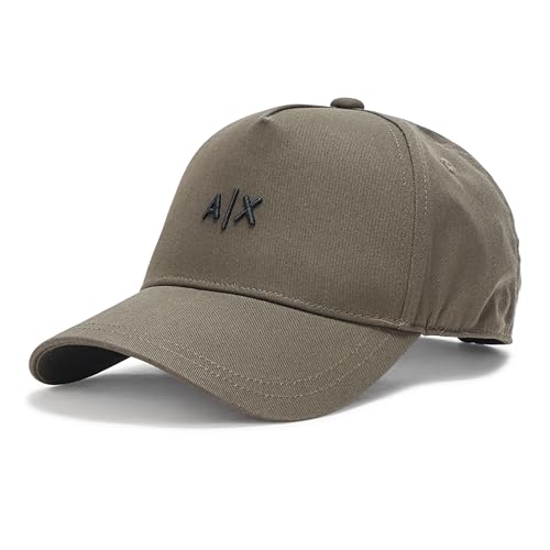 Image of Armani Exchange Men's Small Contrast Logo Baseball Hat