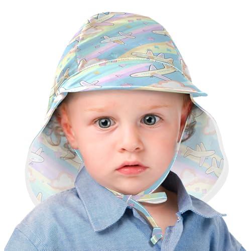 Planes Cartoon Infant Toddler & Kids Sunhat Baby Boys Summer Hats Baby Girls Sun Protection Wide Brim Traveling Swim2