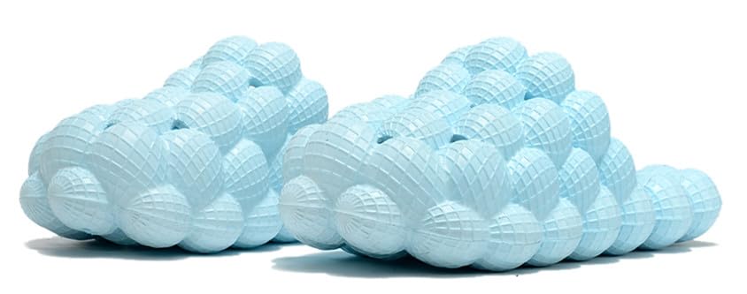 Sharllen Cloud Slides for Boys & Girls - Non-Slip House Slippers for Kids - Beach Slide Sandals in Black, White & Beige