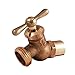 Legend Valve 107-223 No Kink Brass Hose Bibb, 1"x3"x2.5"