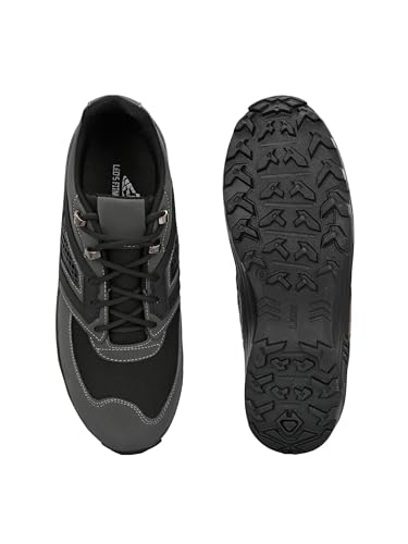 Image of Leo Fitness Outdoor Trekking & Hiking Shoes for Men Waterproof for All-Terrain Grip with Soft Rubber Outsole