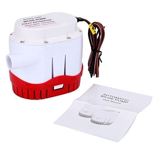 image for Amarine Made Automatic Submersible Boat Bilge Water Pump 12v 2000gph A