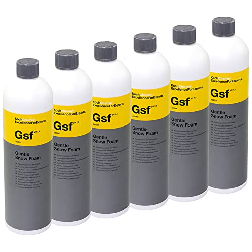 Espuma limpiadora de pH neutro Gsf Gentle Snow Foam Koch Chemie 6 x 1 litro